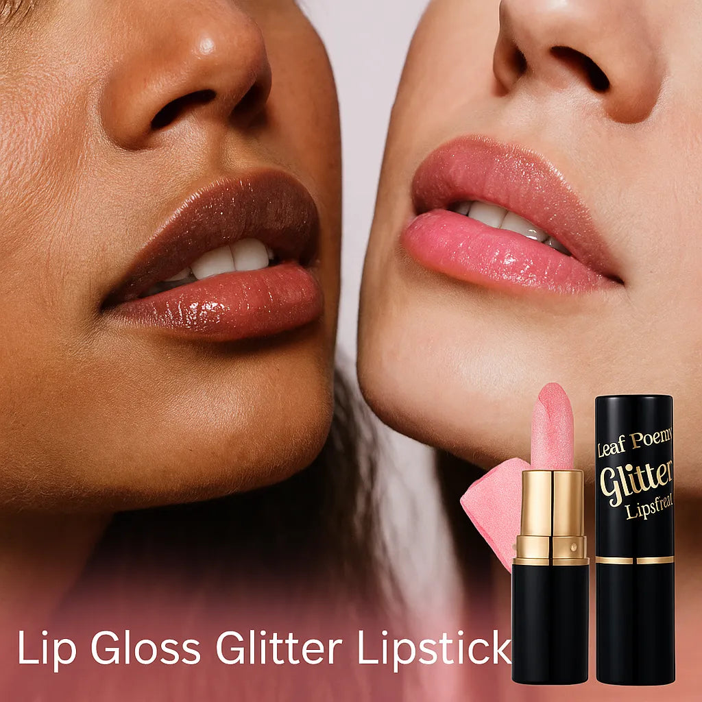 Velvet Glow - Waterproof and Moisturizing Glitter Lipstick