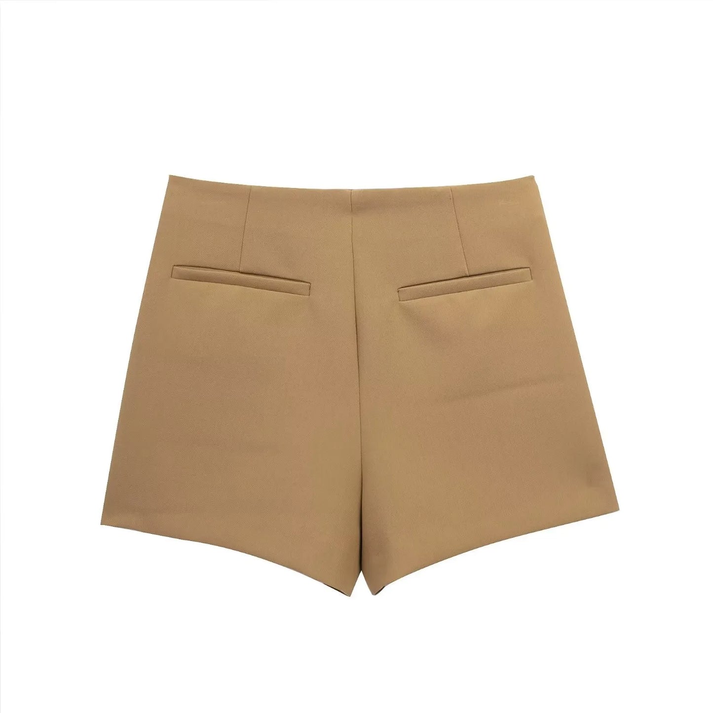 Virela - High Waisted Skirt Shorts with Hidden Zipper