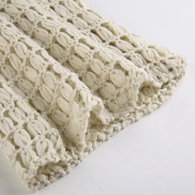 Liva - Crochet Cover-Up with Bell Sleeves