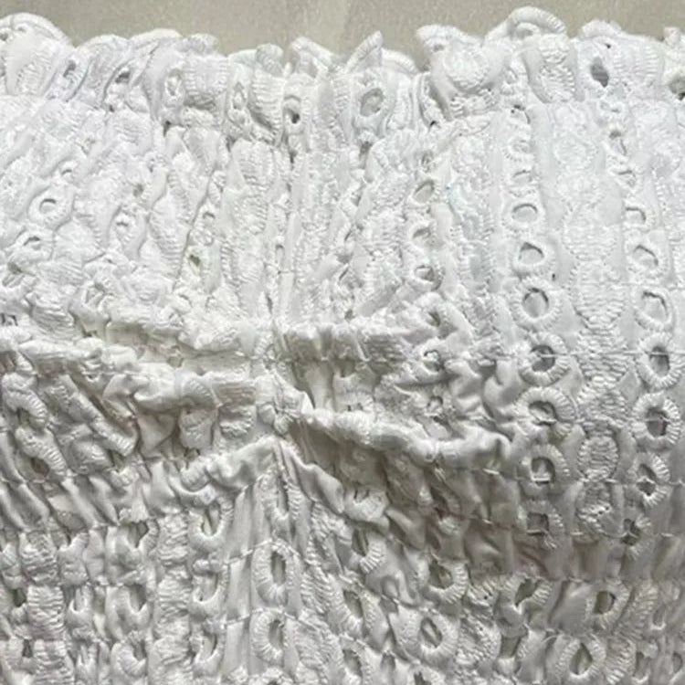 Ruffela - Smocked Tiered Ruffle Dress