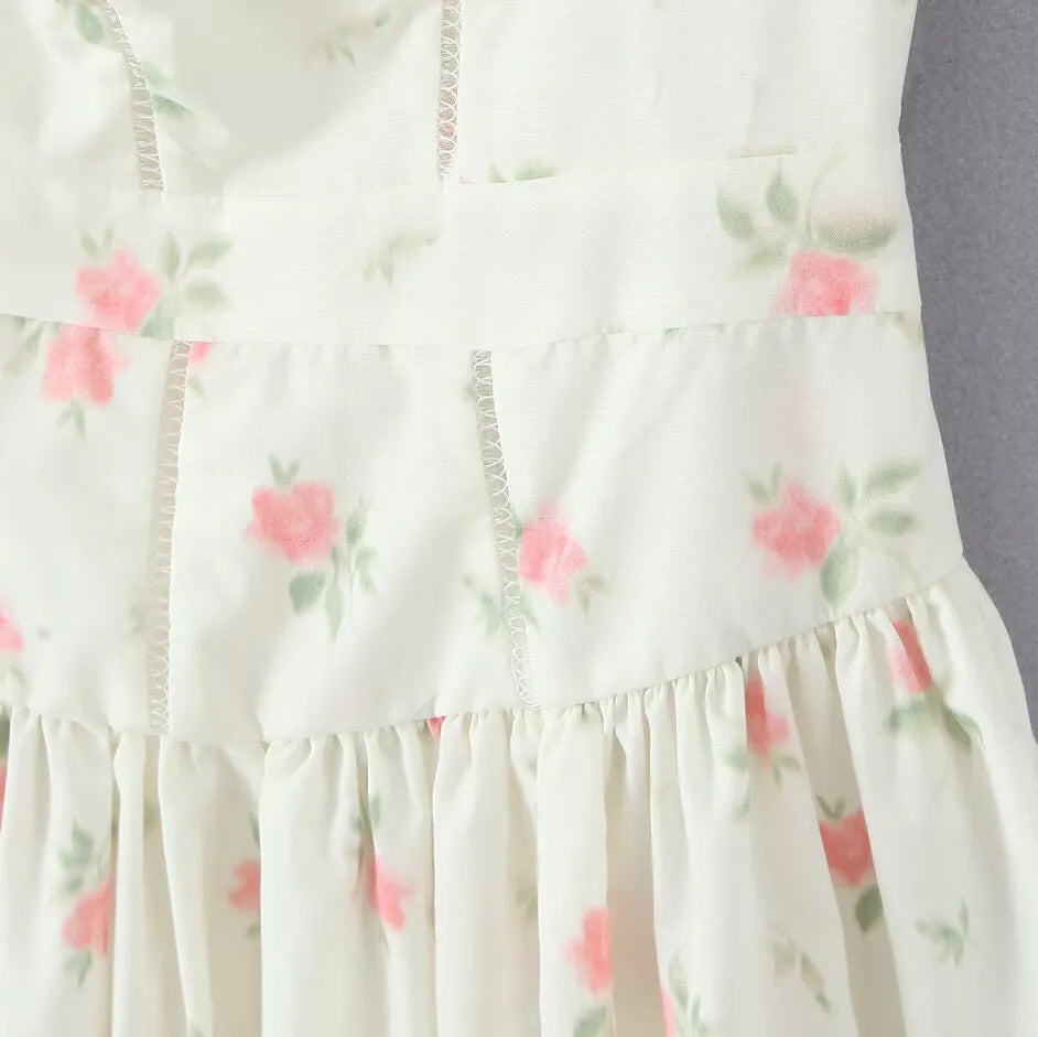 Isla Floral Spaghetti Strap Dress