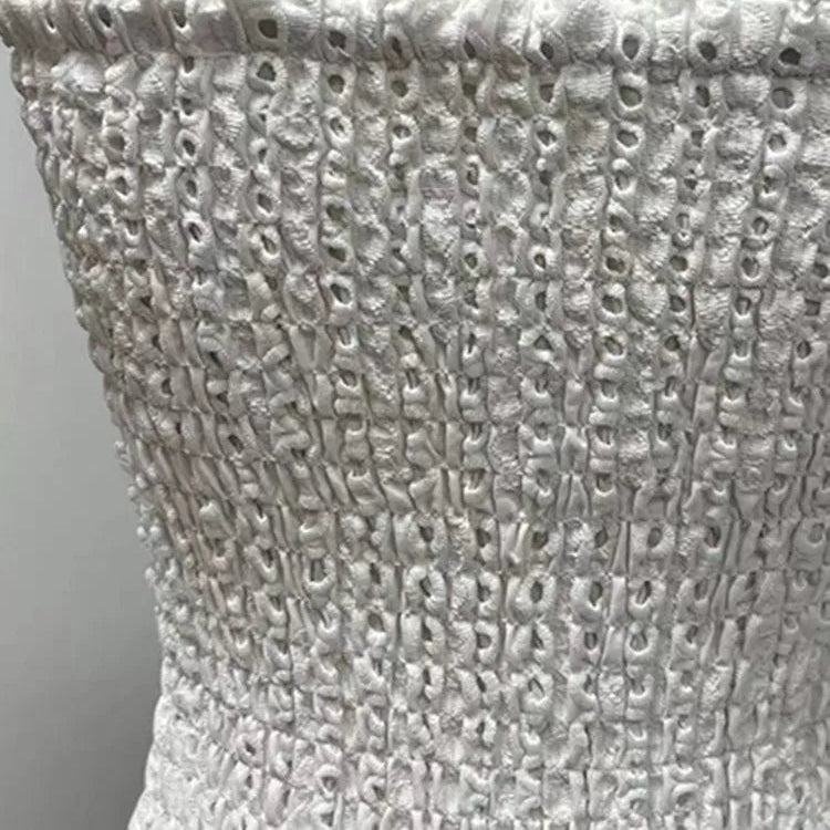 Ruffela - Smocked Tiered Ruffle Dress