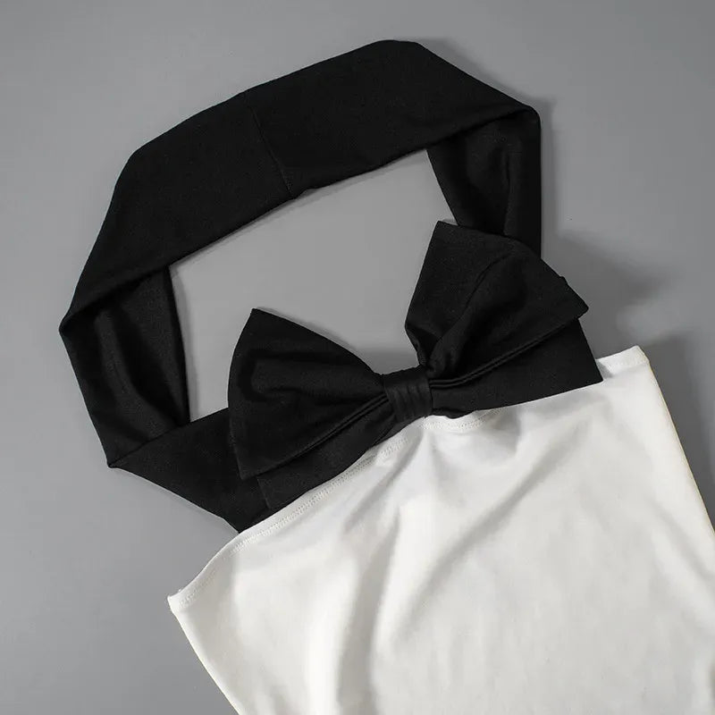 Elysia - Off the Shoulder Dress with Bow