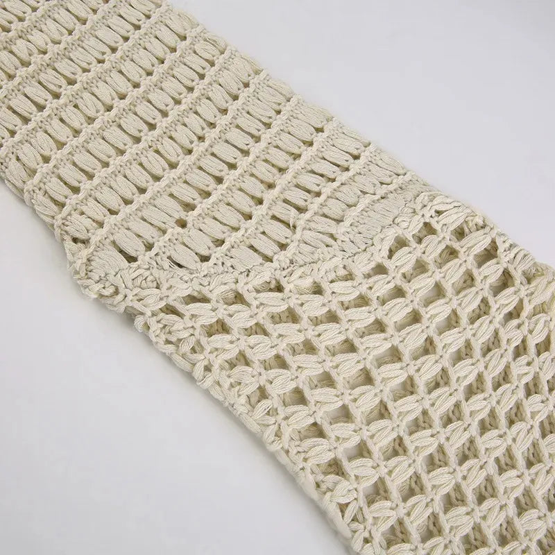 Liva - Crochet Cover-Up with Bell Sleeves