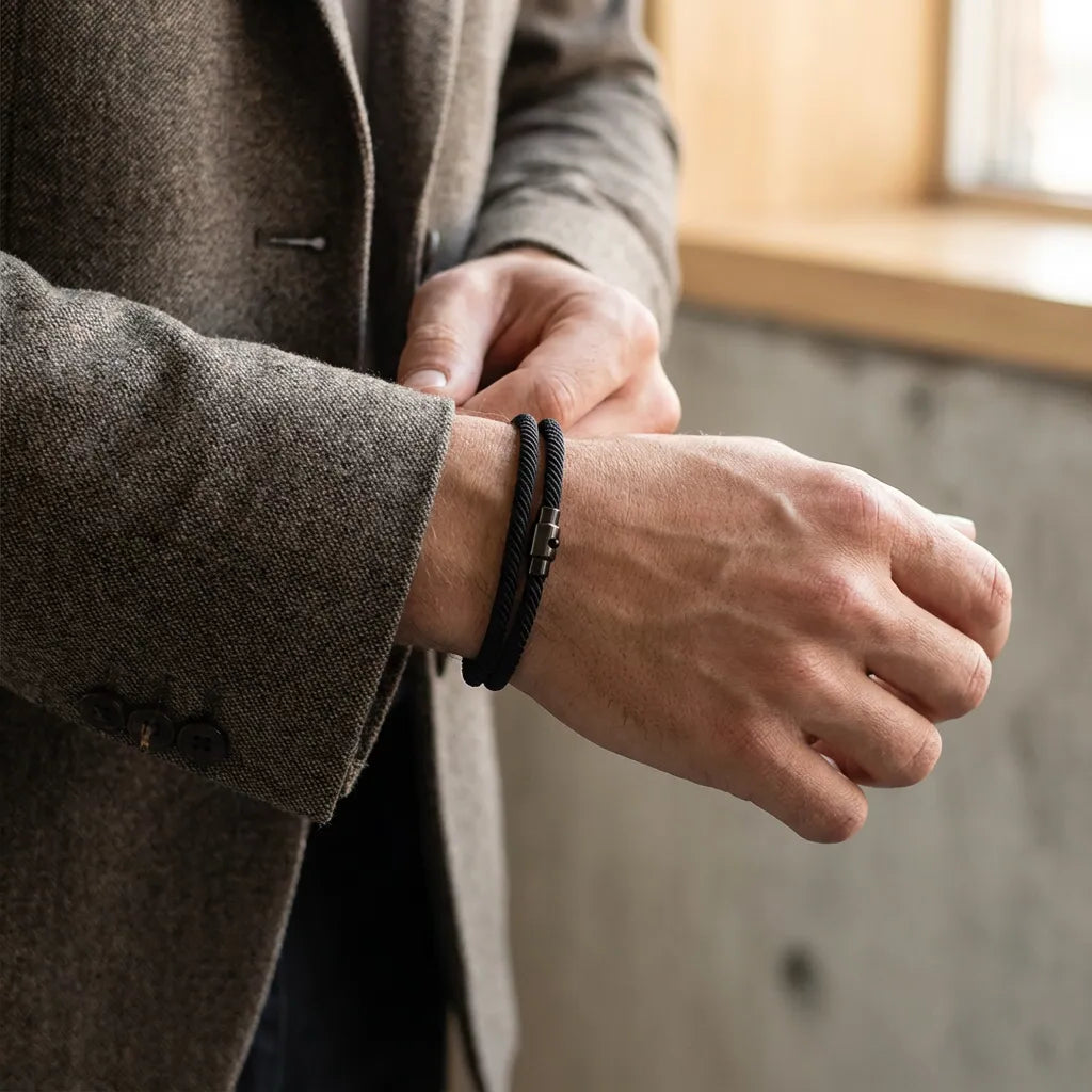 Nivaro Black Bracelet