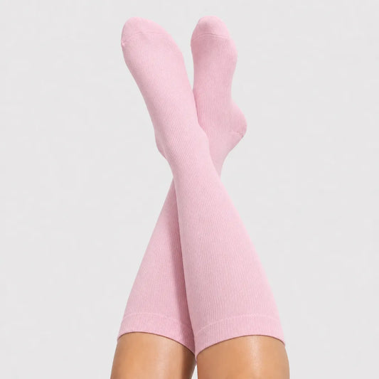 Pink Compression Socks