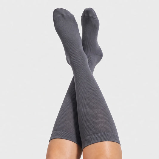 Grey Compression Socks