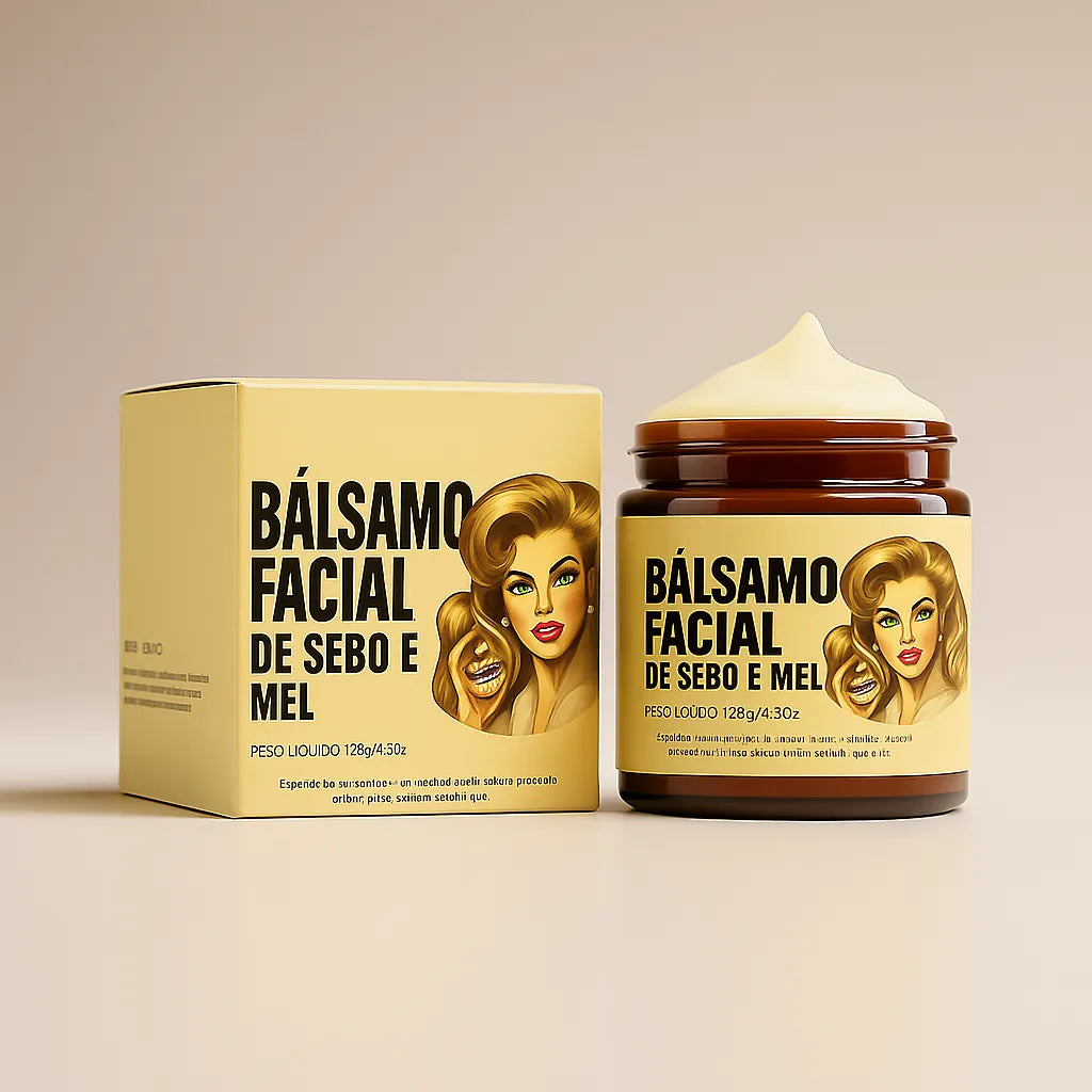 Bálsamo Hidratante com Sebo Bovino e Mel - Orgânico