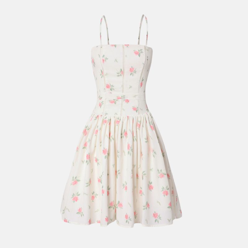 Isla Floral Spaghetti Strap Dress
