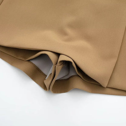 Virela - High Waisted Skirt Shorts with Hidden Zipper