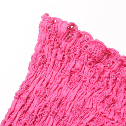 Lora - Smocked Tiered Mini Dress