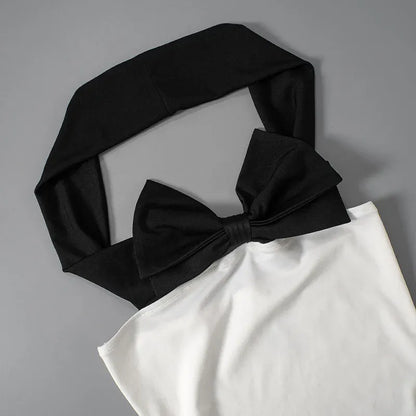 Elysia - Off the Shoulder Dress with Bow