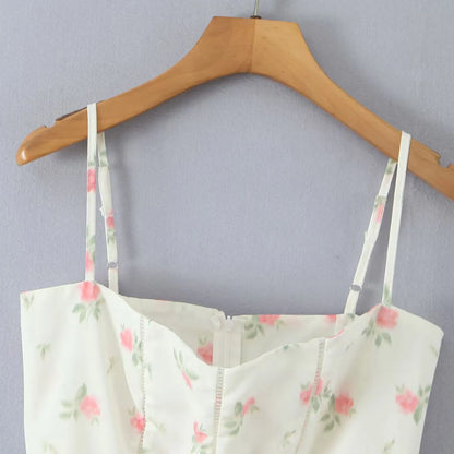 Isla Floral Spaghetti Strap Dress
