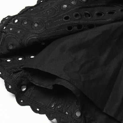 Liora – Strapless Smocked Dress with Ruffled Tiered Skirt