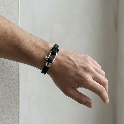 Saevon Black Bracelet