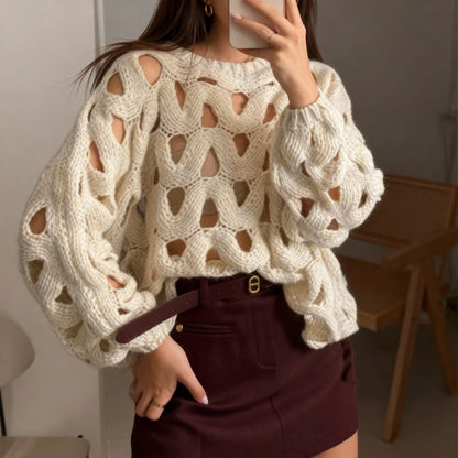 Sophie - Women's Crochet Sweater