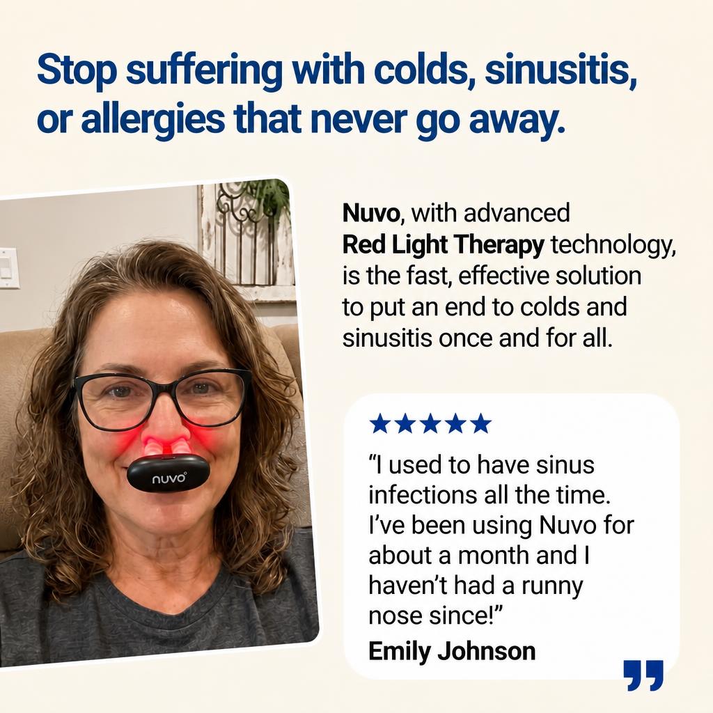 Nuvo Red Light Therapy Nasal