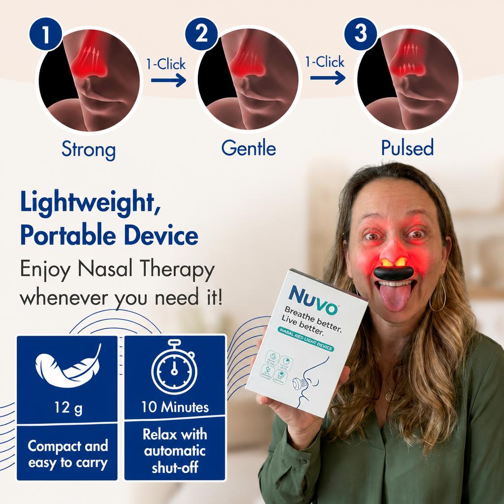 Nuvo Red Light Therapy Nasal